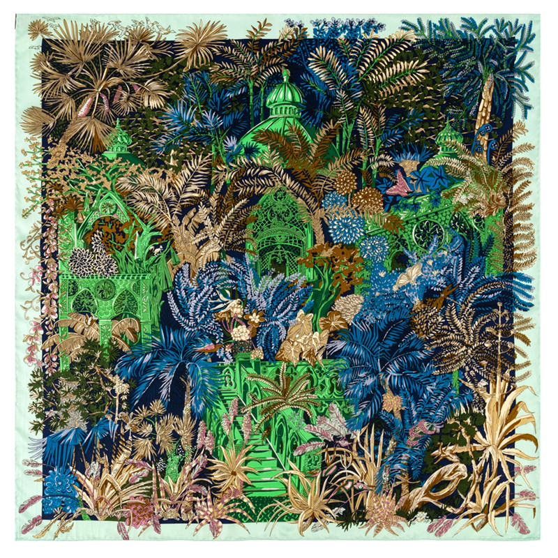 Manual Hand Rolled Twill Silk  - Scarf Silk Square recension och pris