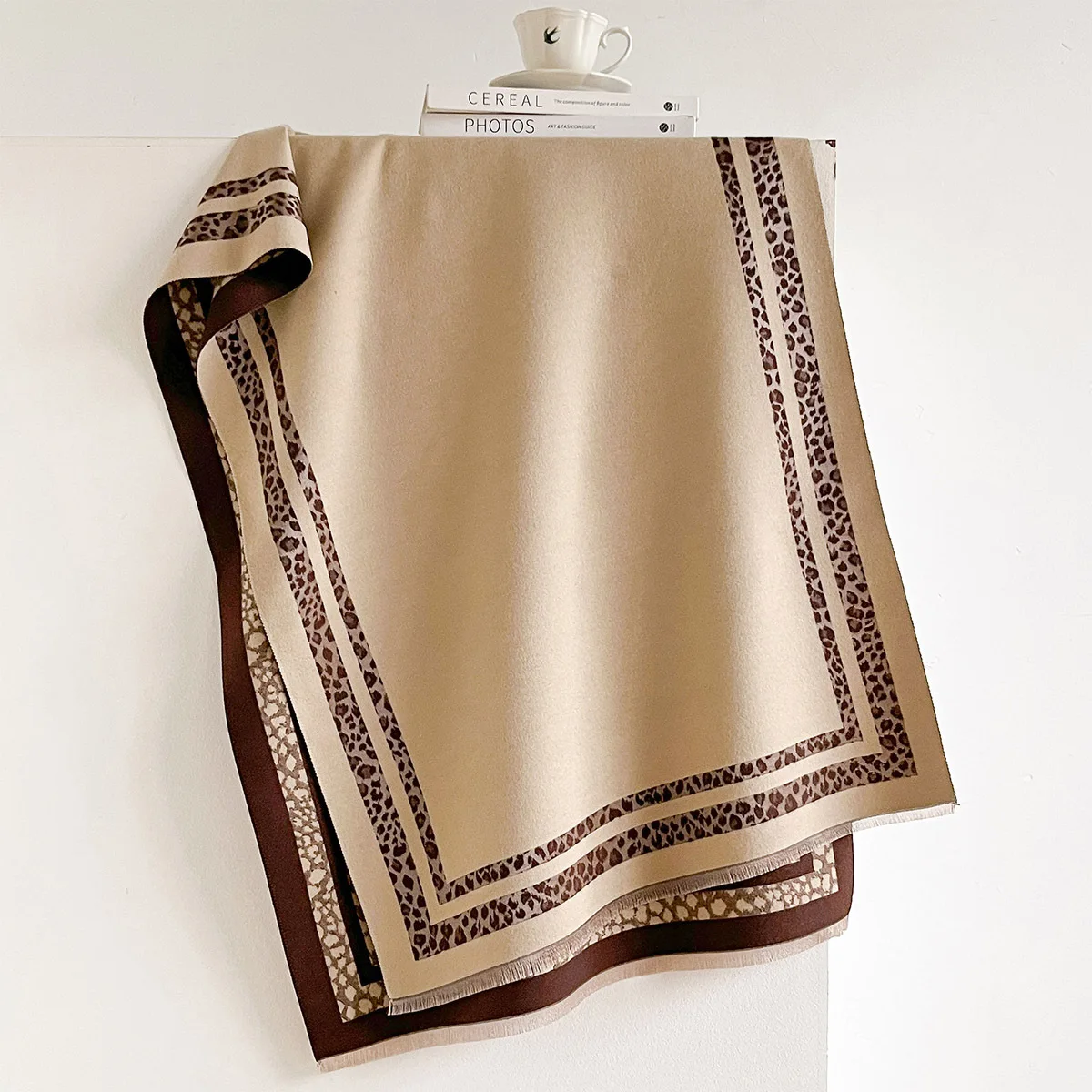 Winter Reversible Warm Large S - Woven Scarf Blanket recension och pris