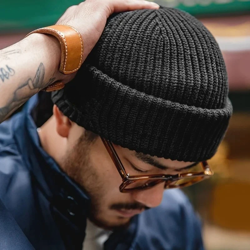 Men Winter Skullies Beanies Ha - Muffler Men Wool recension och pris