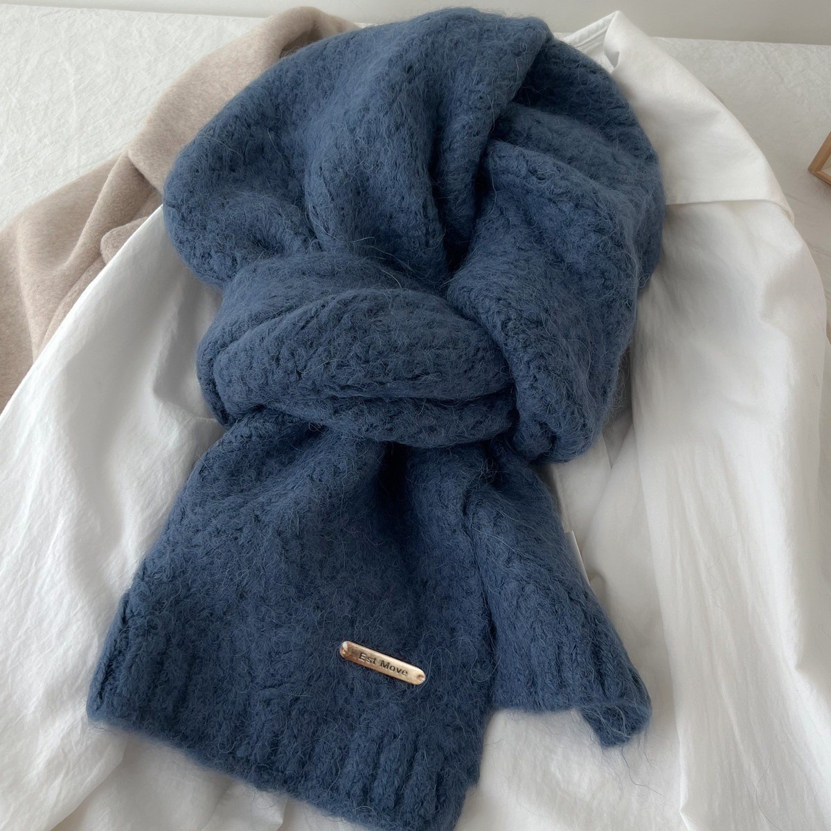 High Quality Wool Scarf Women  - Muffler Men Wool recension och pris