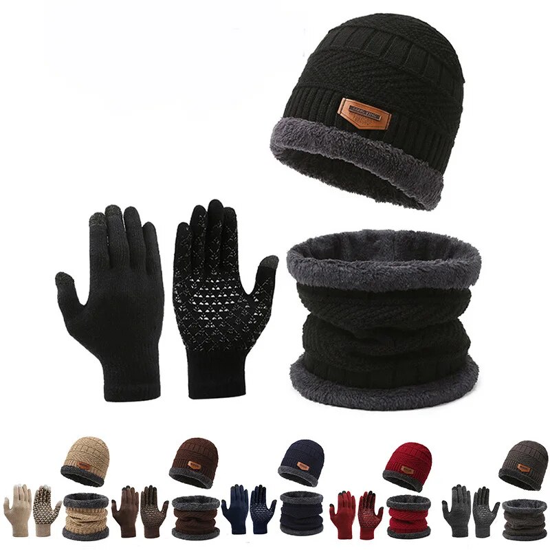 Men's Windproof Hat Outdoor Tr - Muffler Men Wool recension och pris