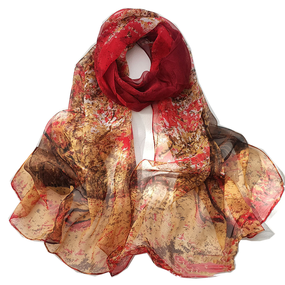 New Fashion Life Tree Chiffon  - Face Scarf Mask recension och pris
